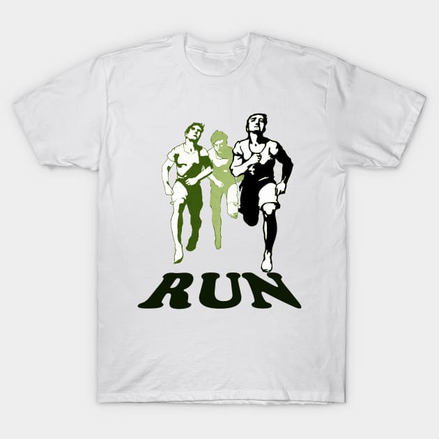 Run T-Shirt by Izmet